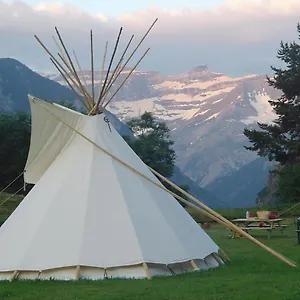 Campo de lujo Tipi Nature Double, Gavarnie